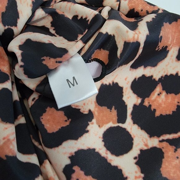 Women One Shoulder High Waisted Bikini Tie High Cut Two Piece Swimsuit NEW - Picture 9 of 12